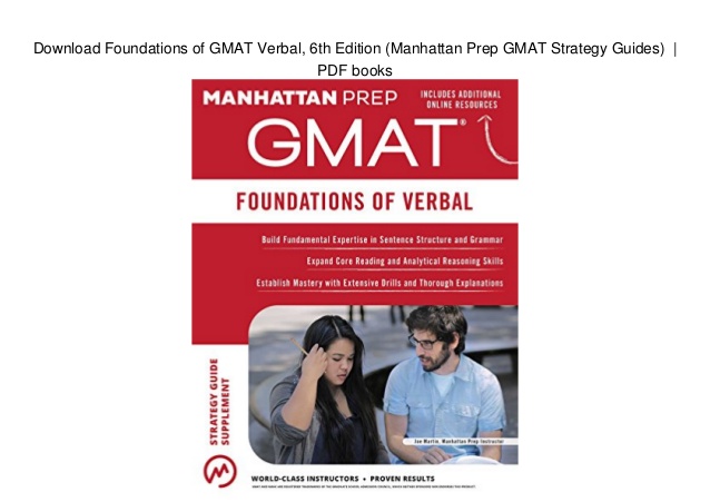 Manhattan Gmat Sixth Edition Download Torrent