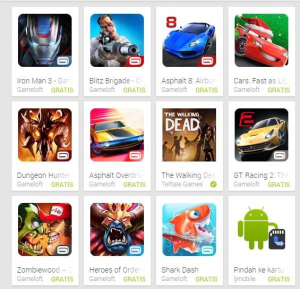 Tempat download game android gratis